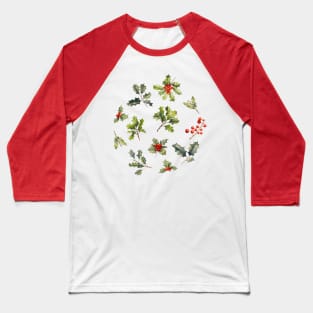 Christmas botany Baseball T-Shirt